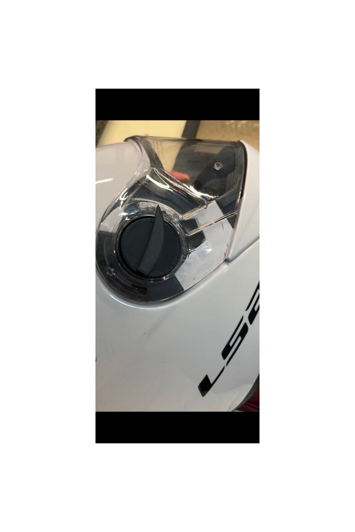 LS2 kask Cam Tutamak Düğmesi