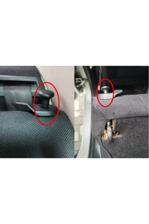 Peugeot 206 rear seat reclining latch