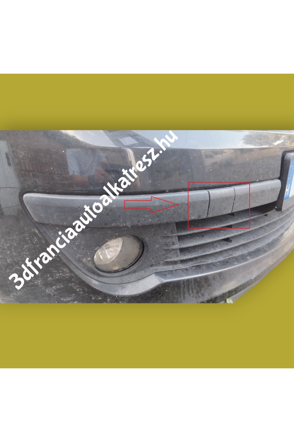 Renault Clio 3 ön çekme kancası kapağı