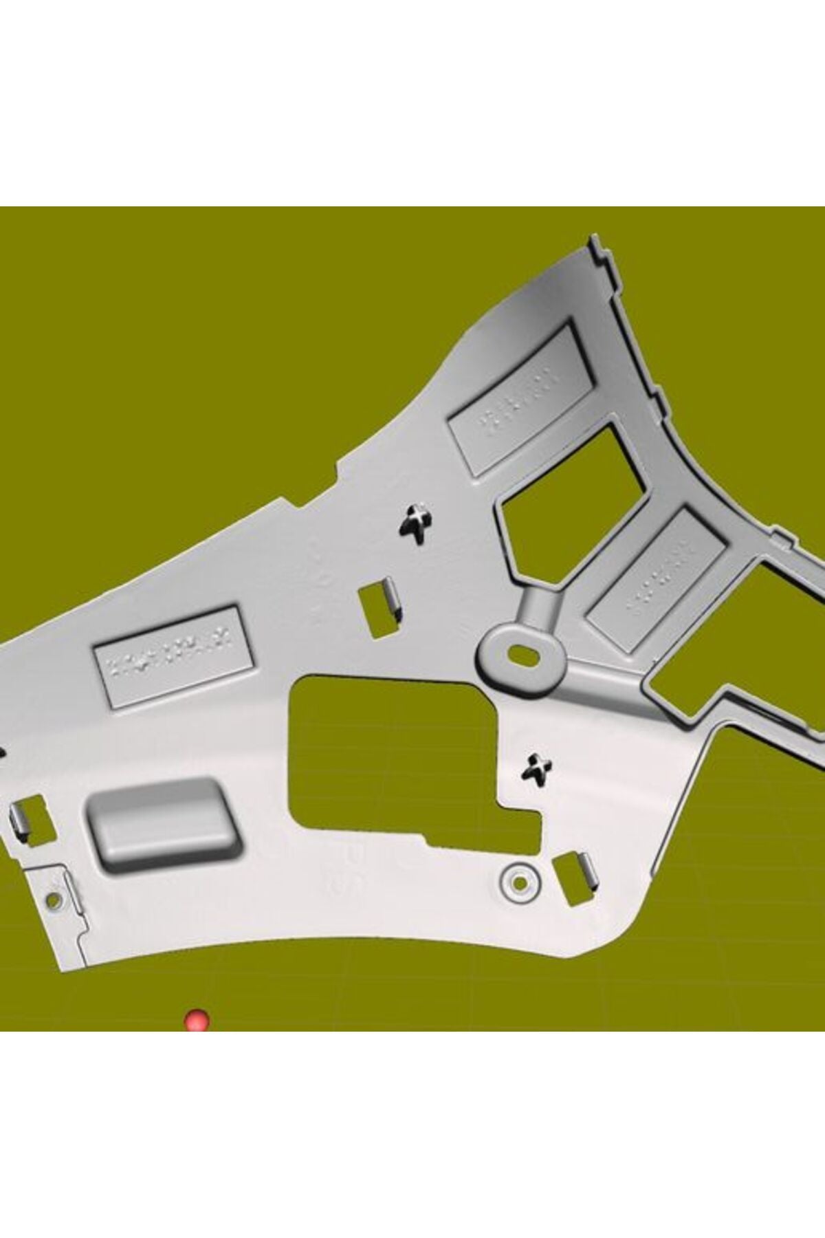 Renault Arkana front bumper reinforcement beam