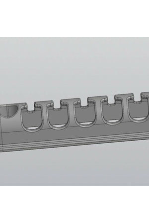 Rope drying wall hanger