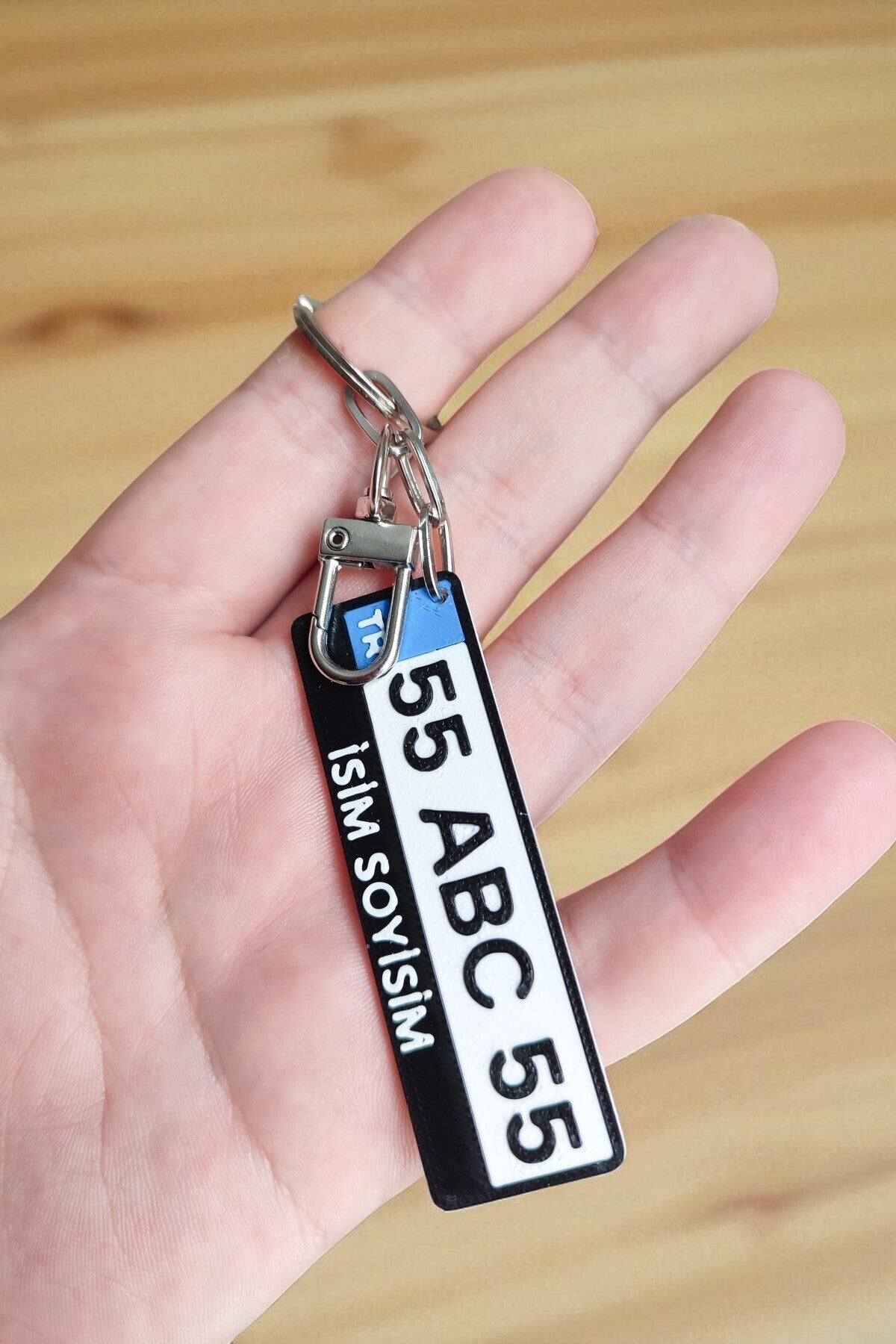 Kişiye Özel Isim Yazılı Plaka Anahtarlık, Anahtarlık Hediye