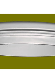 Oval boru için tapa 75x36 mm