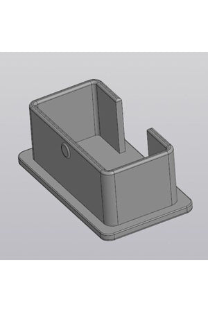 Rectangular pipe cover 31x16x14