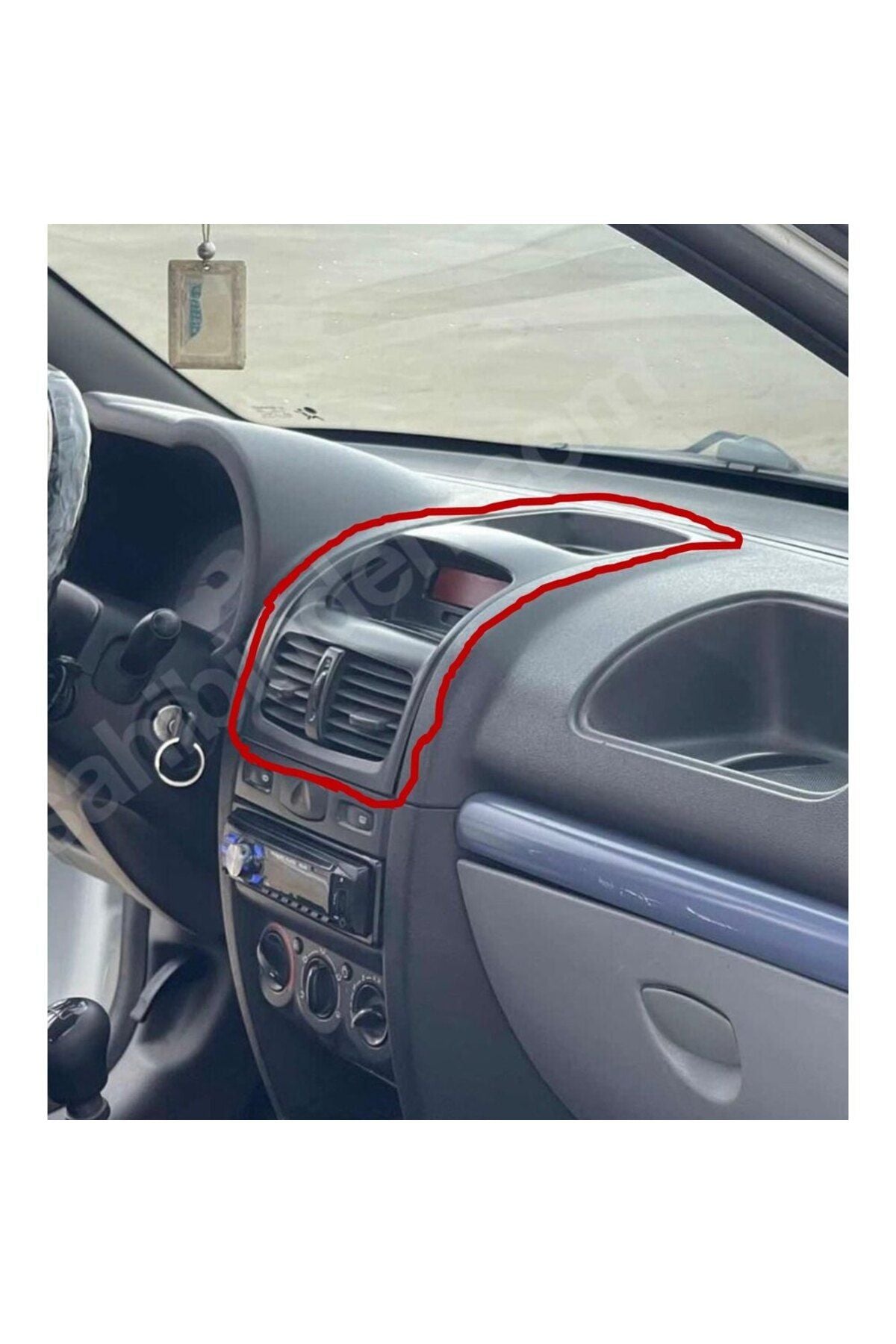 Renault clio symbol middle frame