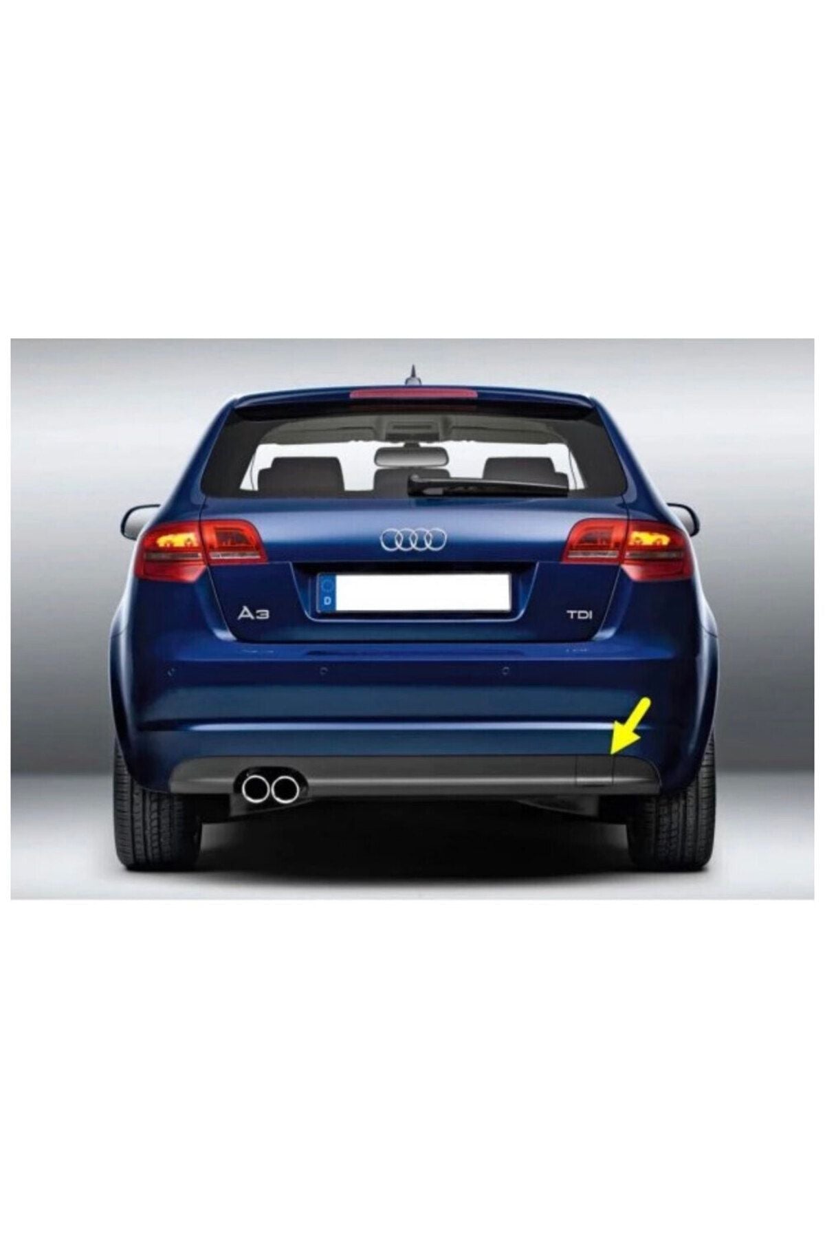 Audi A3 2009-2013 Compatible Rear Bumper Tow Bar Cover