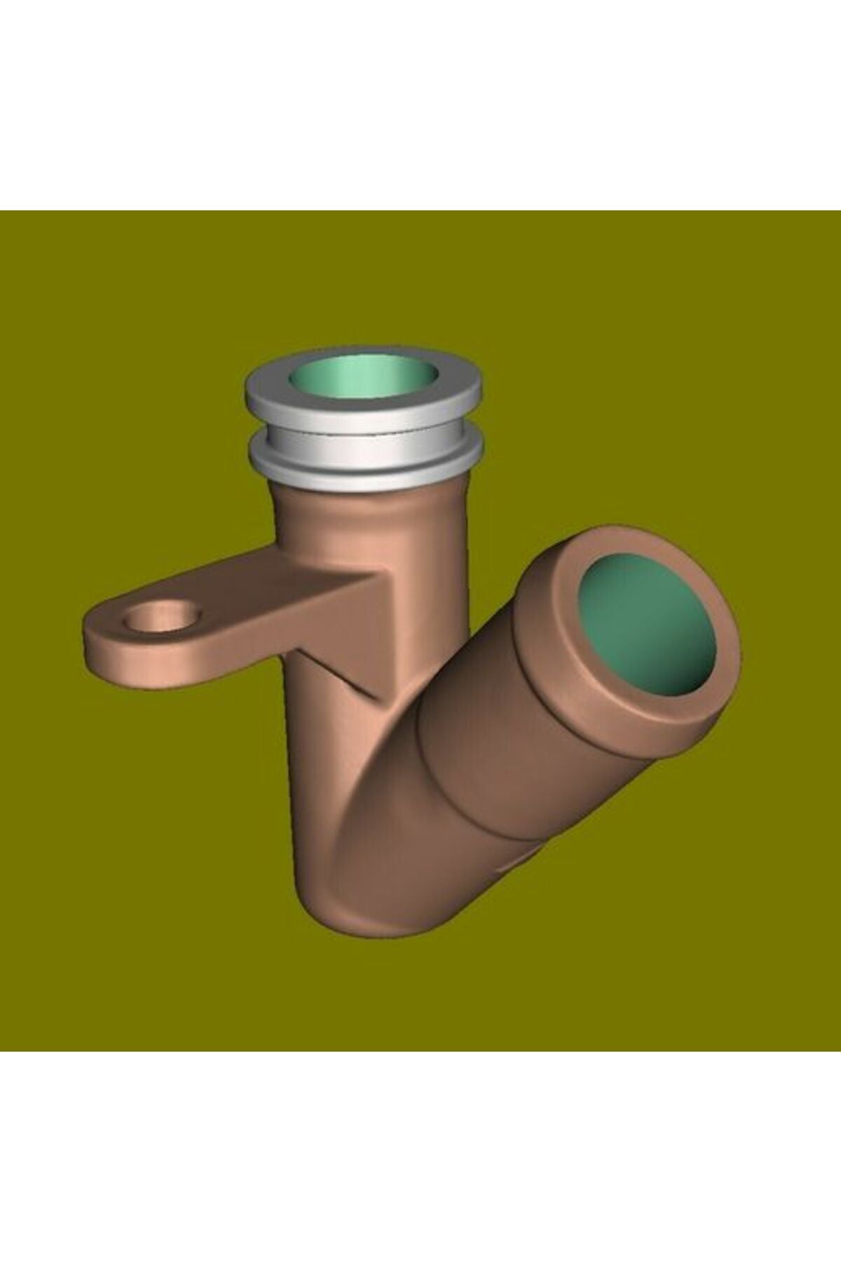 Mercedes soğutma sistemi flanşı