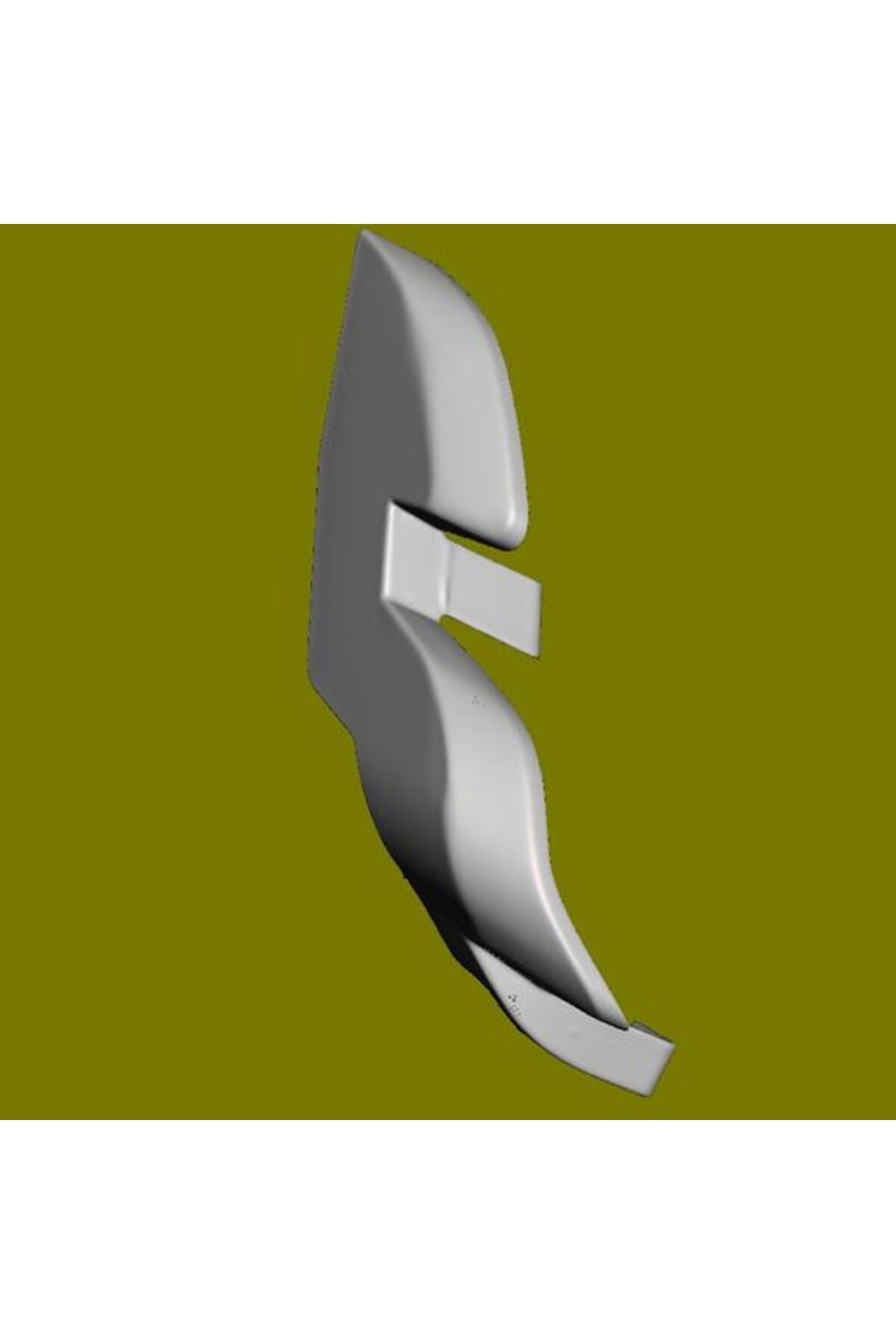 Land Rover front right upper grille side trim