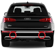 Audi Q5 Uyumlu Arka Tampon Kapağı