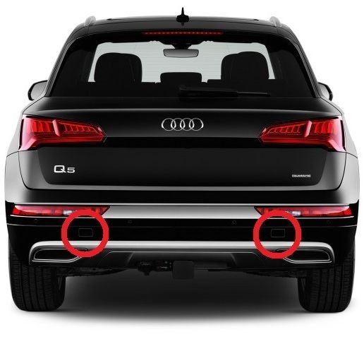 Audi Q5 Uyumlu Arka Tampon Kapağı