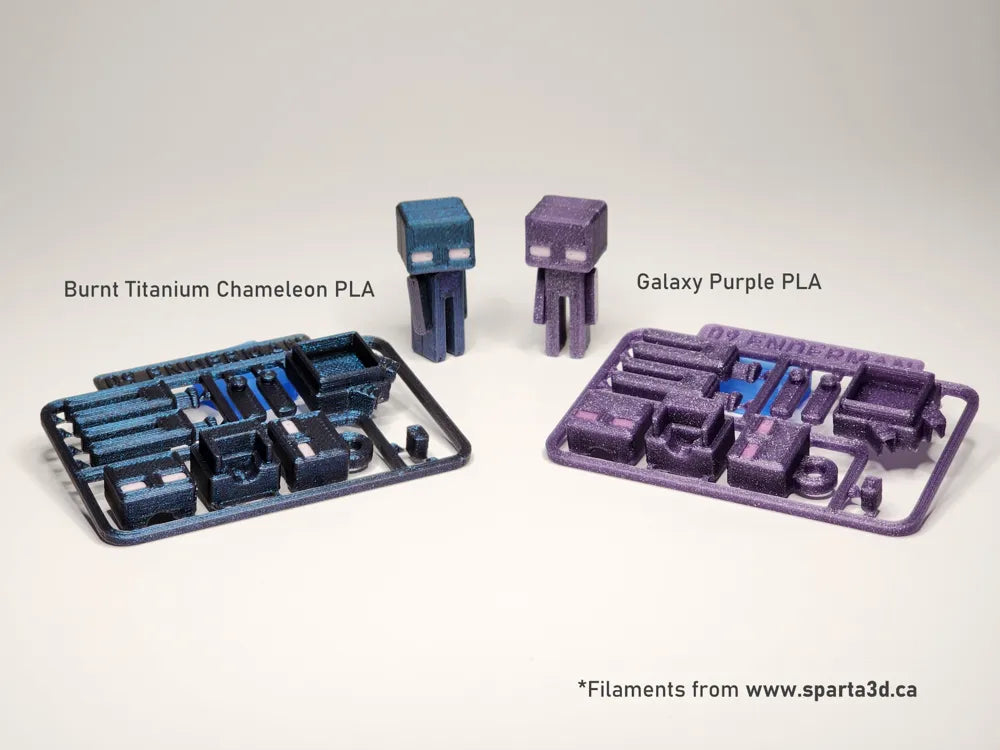 Pikselli Uzun Karakter Mini Figür – 3D Baskılı Anahtarlık