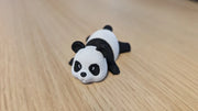 Eklemli Panda Figürü – Esnek 3D Baskılı Anahtarlık