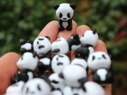 Mini Eklemli Panda Figürü – 3D Baskılı Anahtarlık