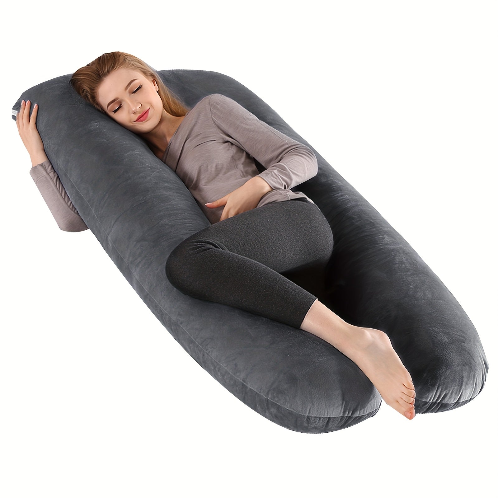 [Body Pillow] 2025 New Pillow Sleep Pillow Body Pillow Companion Pillow Multi Functional Soft And Comfortable For Back, Legs And Belly Support Christmas & Halloween Gift Body Pillow, Baby Items