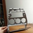 Peugeot 306 Uyumlu Orta Konsol Gösterge Paneli