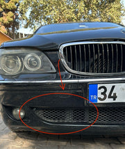 BMW E65 7.30 Uyumlu Sis Farı Izgarası