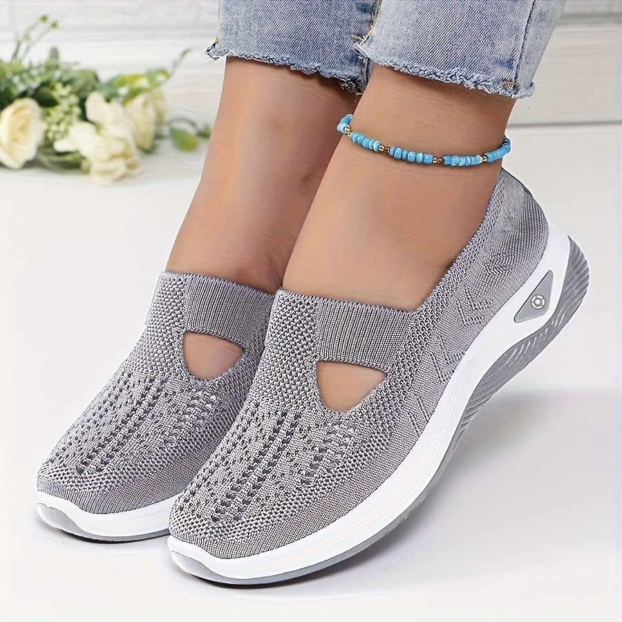 Women's Breathable Mesh Sleeve Sports Shoes