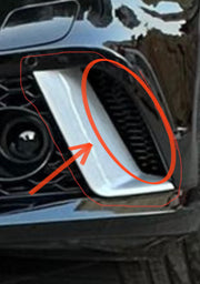Audi A6 RS6 Uyumlu Tampon Sis Farı Izgarası Petek Dokusu