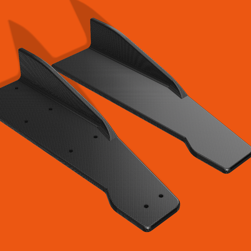 Audi A4 Uyumlu 50CM Yan Splitter