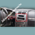 Peugeot 407 Uyumlu Gösterge Panel Çerçevesi