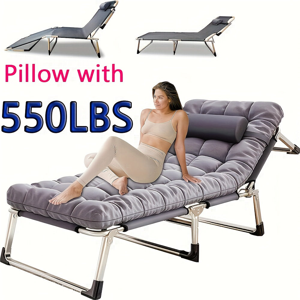 1-Pack Comfortable Foldable Single Bed For Adults