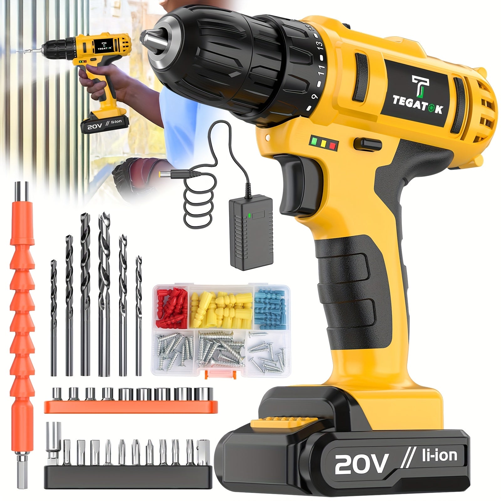 30|88|136|148pcs Electric Drill ToolBox Set