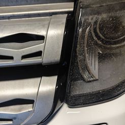 Mercedes-Benz E-CLASS W211 Uyumlu Ön Sis Farı Izi