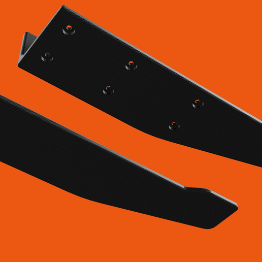 Audi A4 Uyumlu 50CM Yan Splitter