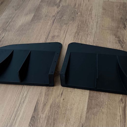 Mercedes W201 190E EVO 1 Uyumlu Ön Splitter Tüneli
