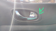 Nissan Navara Uyumlu Kapı Kolu Çerçevesi