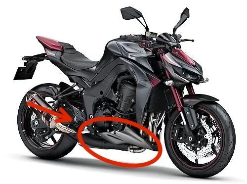 Kawasaki Zr1000 Engine Uyumlu Fairing Grenaj