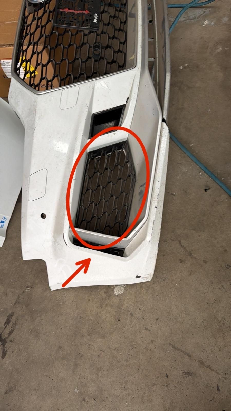 Audi A5 RS5 Uyumlu Fog Light Sis Farı Çerçevesi