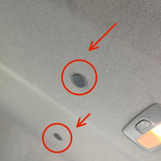 Renault Kangoo Uyumlu Tavan Vida Kapağı