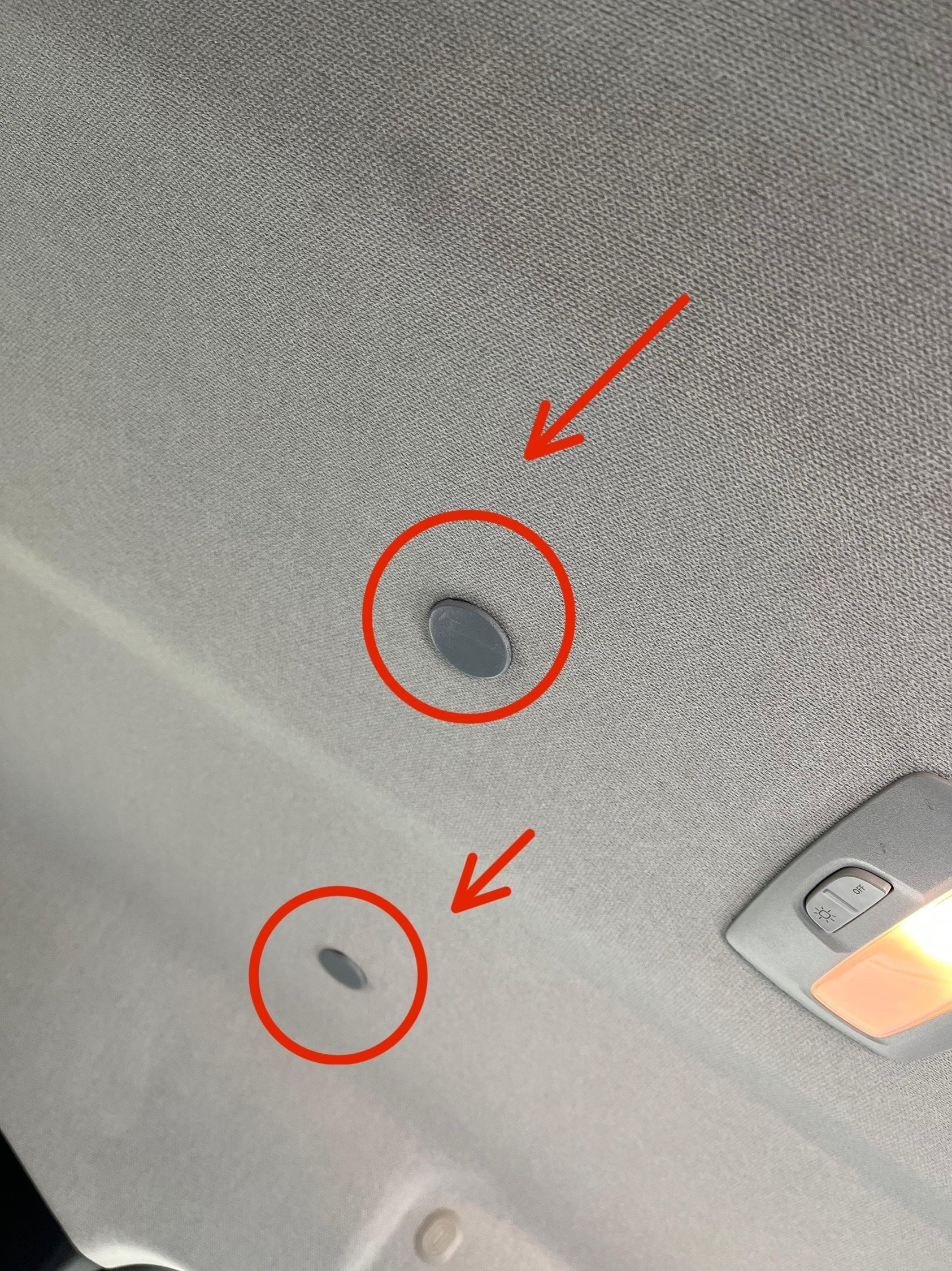 Renault Kangoo Uyumlu Ceiling Screw Tavan Vida Kapağı