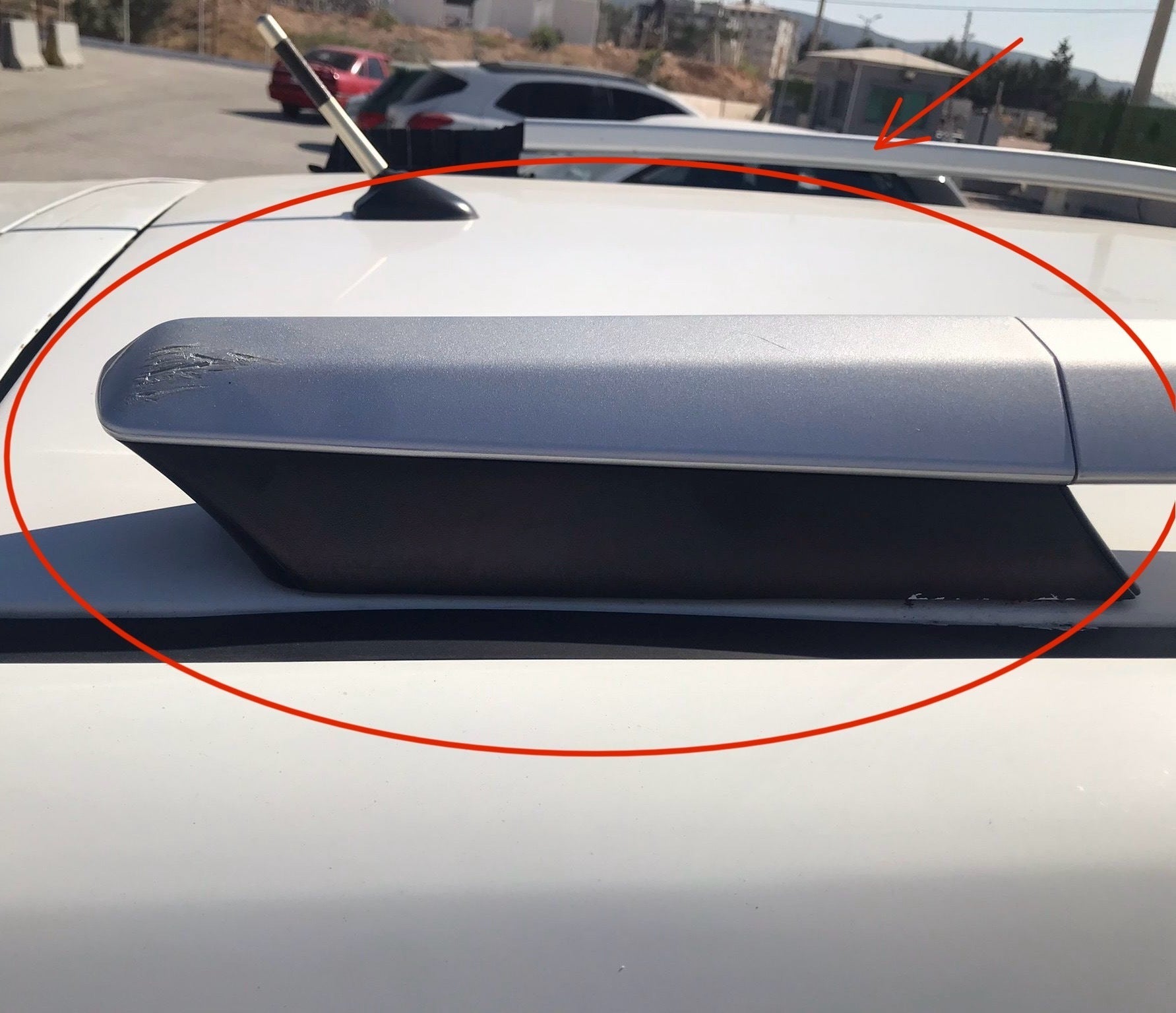 Toyota Verso Tavan Uyumlu Çıtası Arka Kapağı