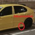 Seat Leon 1M Uyumlu Arka Koltuk Önü Kapağı