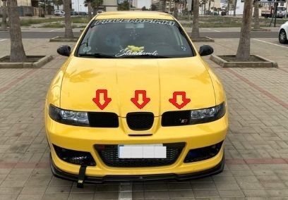 Seat Leon 1M Uyumlu Ön Merkez ve Yan Gril