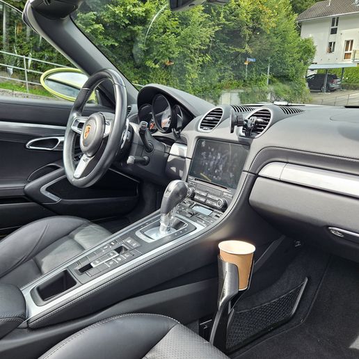 Porsche 718 Uyumlu Kupa Tutucu