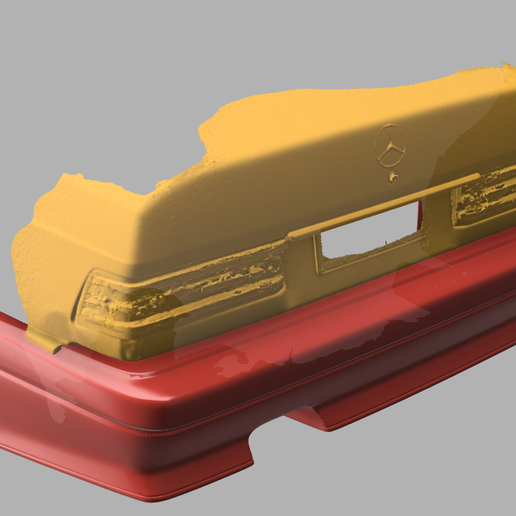 Mercedes W201 190 Uyumlu Arka Tampon