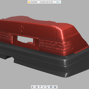 Mercedes W201 190 Uyumlu Arka Tampon Parçası