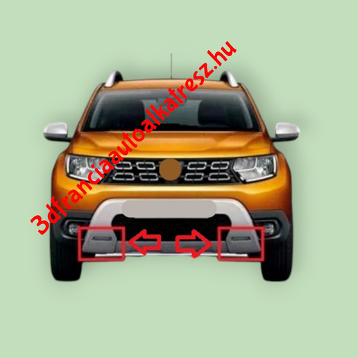 Dacia Duster II Uyumlu Ön Çekme Kancası Kapağı
