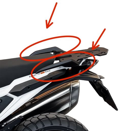 KTM 1290 Uyumlu Arka Tutamağı