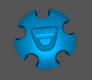 Dacia Duster Uyumlu Wheel Hub - Rim Hub Jant Göbeği