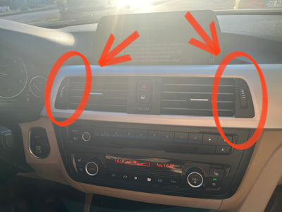 BMW F30 Klima Kontrol Uyumlu Kapağı