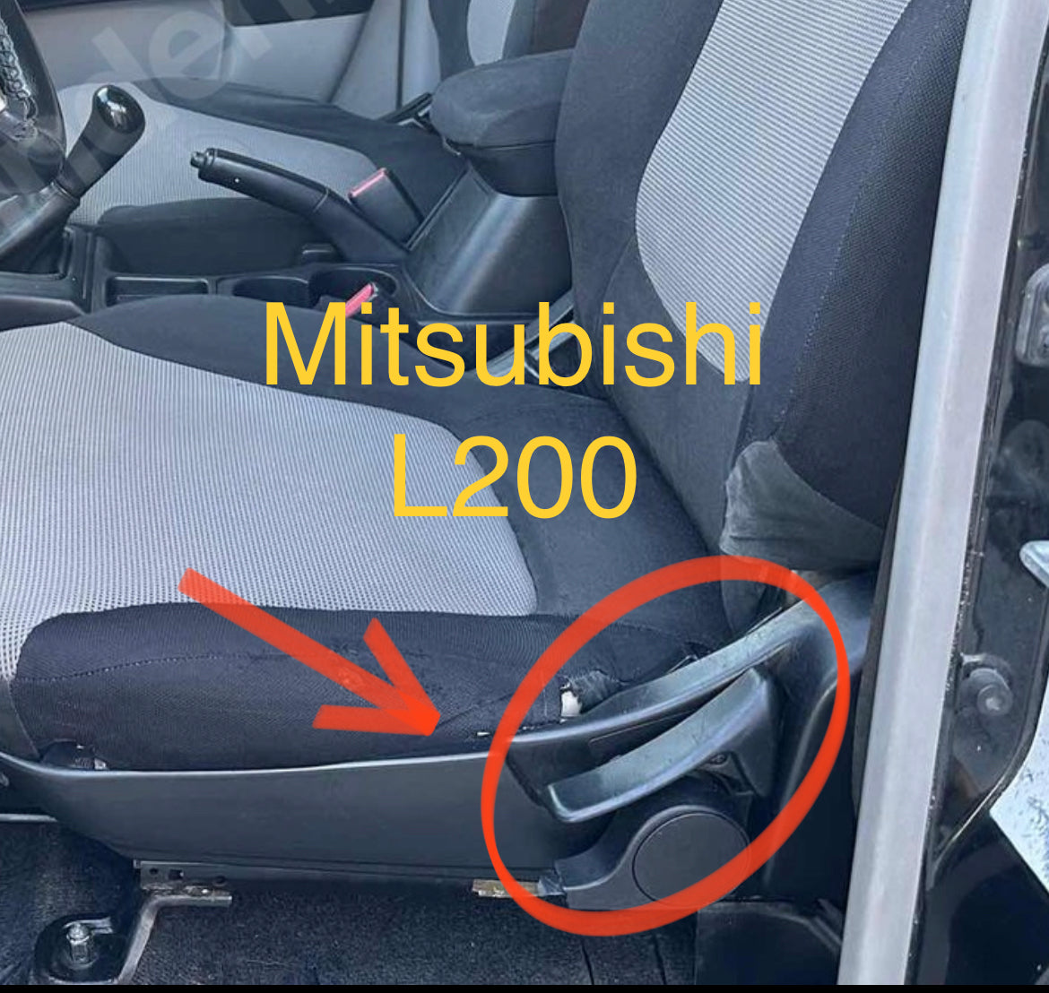 Mitsubishi L200 Koltuk Ayar Uyumlu Kolu