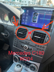 Mercedes W204 C180 Uyumlu Kalorifer Izgarası