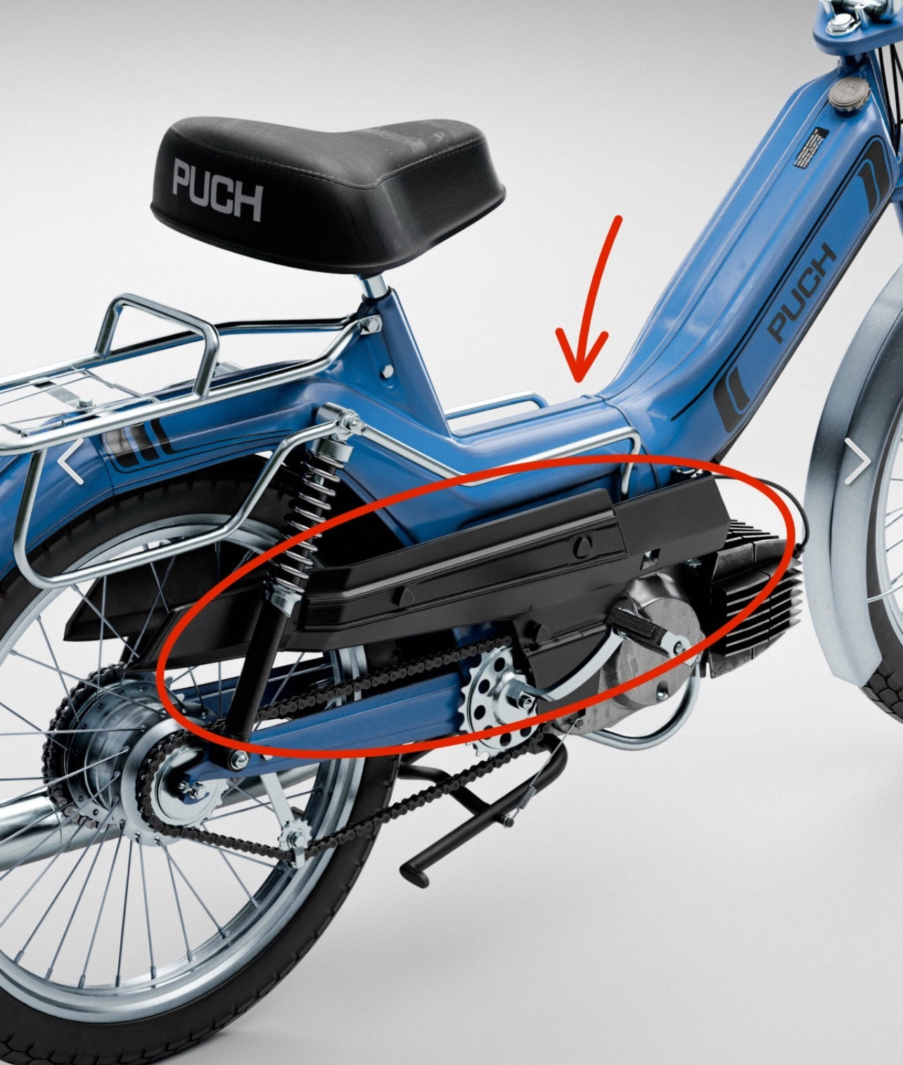 Puch 50 Maxi S Moped Uyumlu Fairing 2 Grenaj