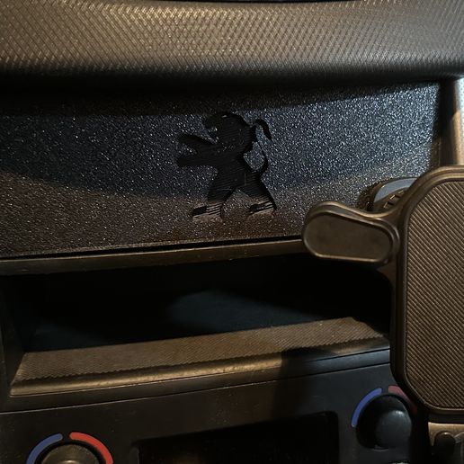 Peugeot 207 2007 Stereo Yuvası Kapağı