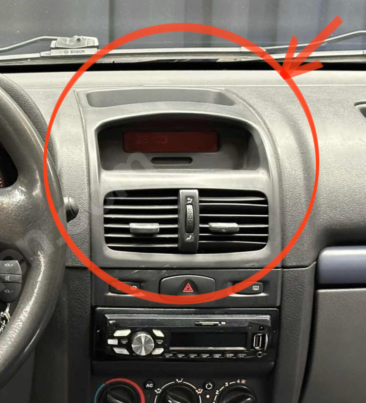 Renault Clio Symbol Orta Çerçeve Uyumlu