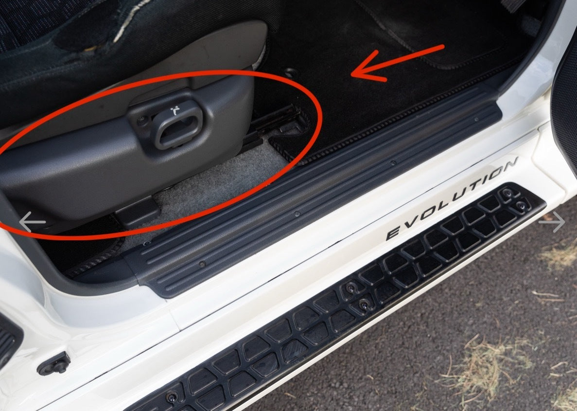 Mitsubishi Pajero Recaro Koltuk Yan Uyumlu Kapağı